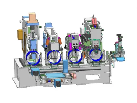 Máquina de Rebarbação, Polimento, Corte de Extremidades e Ovalização