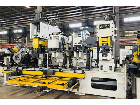 Máquina de Rebarbação, Polimento, Corte de Extremidades e Ovalização