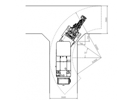 Carreta de Perfuração Hidráulica CYTC70B