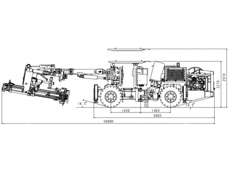 Carreta Hidráulica de Fixação CYTM41/2 (HT92)