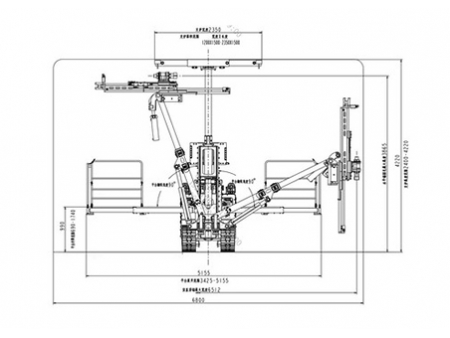 Carreta Hidráulica de Fixação CMM2-33