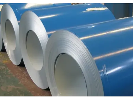 Chapas e bobinas de aço pré-pintadas