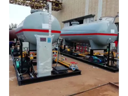 Estação modular de abastecimento GNC