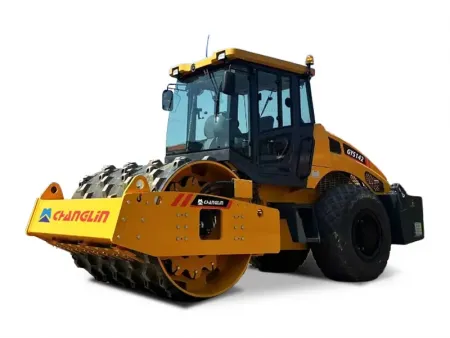 GYS142L  Rolo compactador vibratório de tambor único