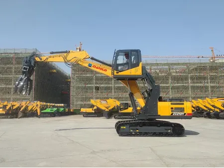 ZG210H  Escavadeira com garra orange peel