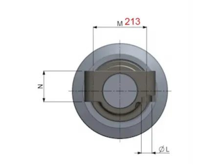Roletes de esteira para escavadeira Komatsu PC2000