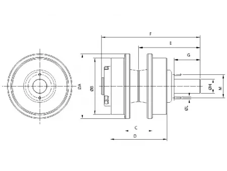 Rolete superior para bulldozer Caterpillar D6H