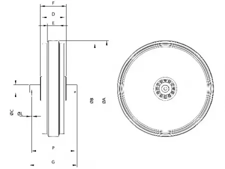 Roda guia para bulldozer Caterpillar D11
