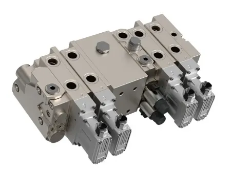 Bloco de válvulas de comando load sensing Bloco de válvulas de comando load sensing