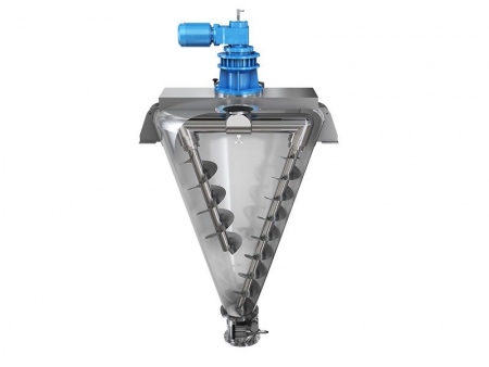 Misturador cônico tipo parafuso