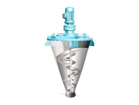 Misturador de fita cônico