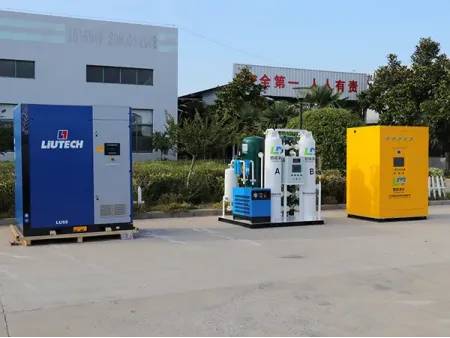 Sistema gerador de oxigênio de alta pureza (99.5%)