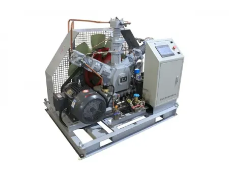 Compressor booster de nitrogênio de média e baixa pressão