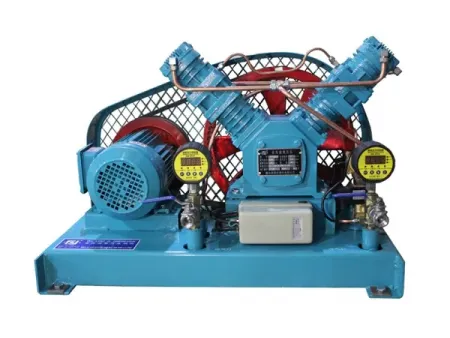 Compressor booster de nitrogênio de média e baixa pressão