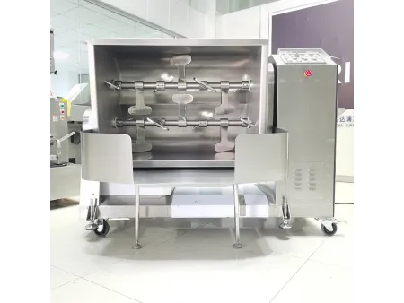 Misturador de carne de eixo duplo