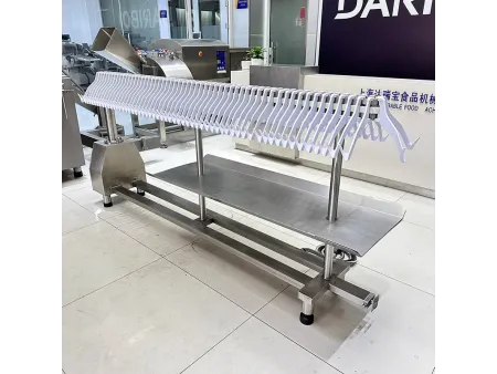 Máquina para torcer e pendurar embutidos