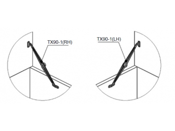 Prendedor de porta TX90-1