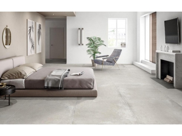 Porcelanato que imita concreto Noble