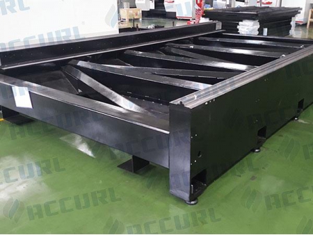 Máquina de corte por laser de fibra CNC para alumínio IPG 1KW