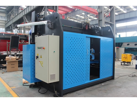 Prensa dobradeira hidráulica CNC com 3 eixos,série MB8