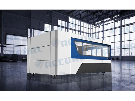 Máquina de corte por laser de fibra CNC para aço inoxidável 500W