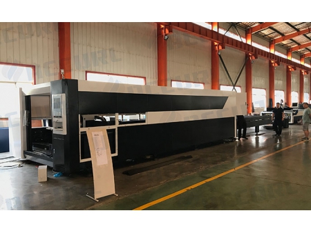 Máquina de corte por laser de fibra CNC para aço inoxidável IPG 6KW
