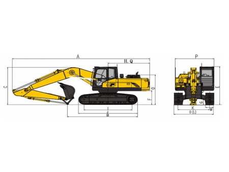 Escavadeira Hidráulica  ZG3750LC-9