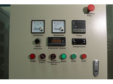 Gerador de ozônio refrigerado por água (Sistema de oxigênio incorporado)