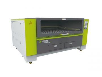 Máquina de corte a laser CO2 de cabeça dupla 1450 × 1200mm, CMA1612-Q-A