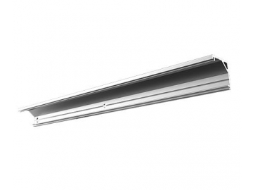 Perfil de alumínio de canto para luminária LED linear  LG1616C