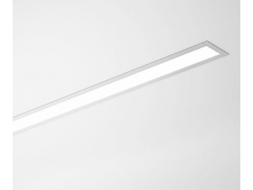 Perfil de alumínio para luminária LED tubular embutida  LE5535