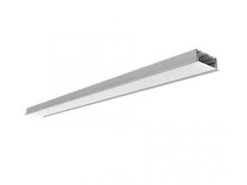 Perfil de alumínio para luminária linear de embutir  LE9435