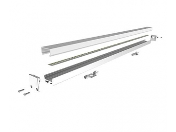 Perfil de alumínio para lâmpada LED linear para móveis  LS1911K(B)