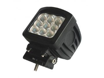 Farol auxiliar de LED quadrado de 5 pol. e 90W