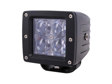 Farol auxiliar de LED cubo de 3 pol. e 12W