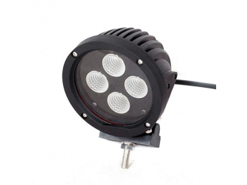 Lâmpadas de 4 LEDs da Cree redonda para veículos Off Road 5 pol. 40W