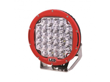 Lâmpadas de 32 LEDs redondas para veículos Off Road 9 pol. 96W