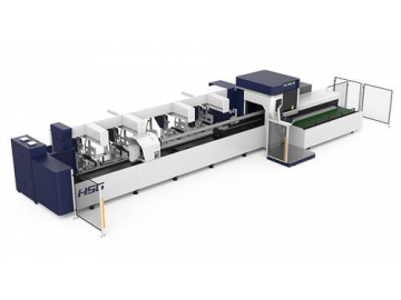 Máquina de corte a laser de fibra para tubo automática TS65