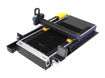 Máquina de corte a laser de fibra com cortador de tubos