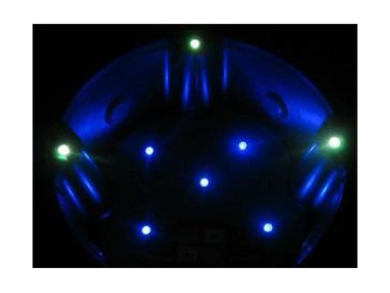 Spot de embutir LED RGB recuada energeticamente eficiente SC-B110C