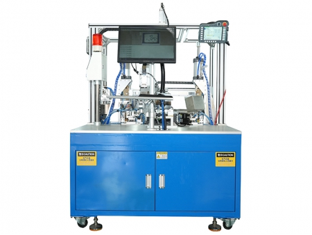 Máquina ponteadeira automática de filme de acetato e metal