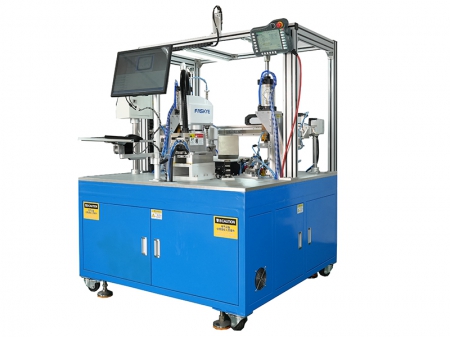 Máquina ponteadeira automática de filme de acetato e metal