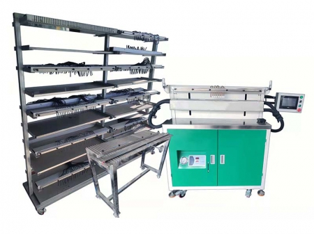 Máquina ponteadeira para silicone