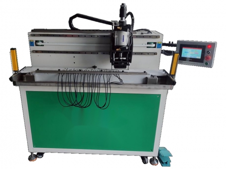 Máquina de corte de pontas de silicone