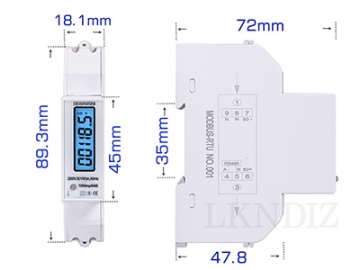 Medidor Multifuncional de Energia, DDSR9588