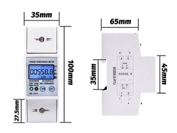 Medidor de Energia Monofásico, DDSD9588