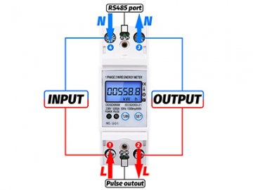 Medidor de Energia Monofásico, DDSD9588