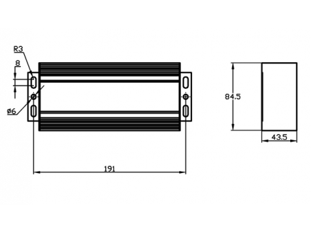 Controlador de motor 750W (BLDC Square Wave) KTF0107A-C1