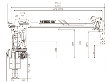 Camião-grua telescópico, FK-150E