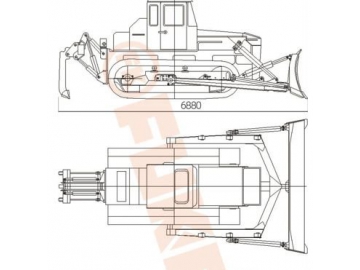 Buldózer de rastos, FK14-320T